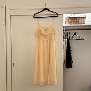 Aritzia Wilfred Genoa Midi Dress